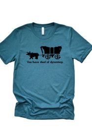 You Have Died Tee (Color: Orange, size: L)