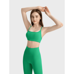 JupiterGear Crisscross Cami (Color: Green, size: 8)