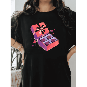 Casual Women's Cotton T-Shirt with Bow Detail - Trendy and Comfortable for Every Season (Style: 374)